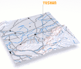 3d view of Yushan