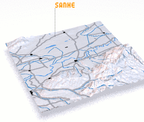 3d view of Sanhe