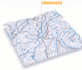 3d view of Shadaogou