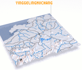 3d view of Yinggelingmuchang
