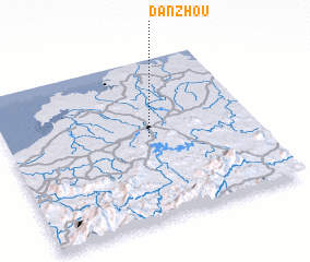 3d view of Danzhou