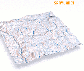 3d view of Sanyuanzi