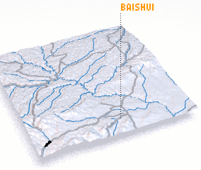 3d view of Baishui