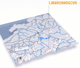 3d view of Libanshangcun