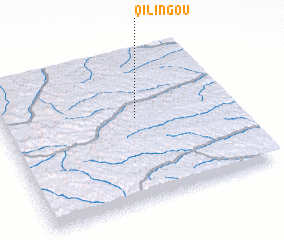 3d view of Qilingou