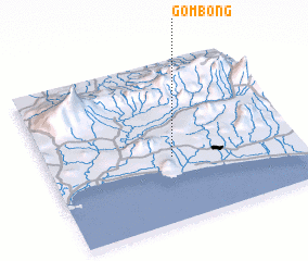 3d view of Gombong