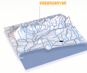 3d view of Karanganyar