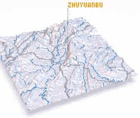 3d view of Zhuyuanbu