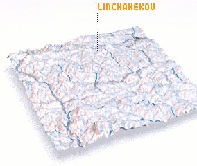 3d view of Linchahekou