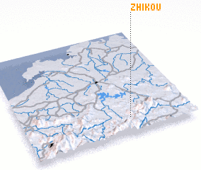 3d view of Zhikou