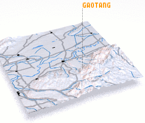 3d view of Gaotang