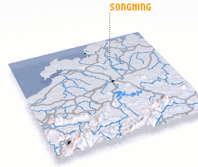3d view of Songming