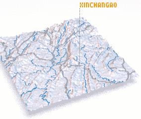 3d view of Xinchang\