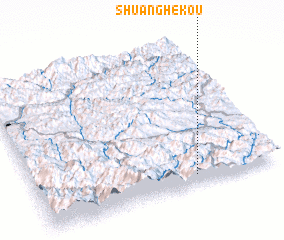 3d view of Shuanghekou