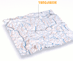 3d view of Yangjiaxie