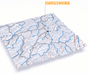 3d view of Xiangshuiba