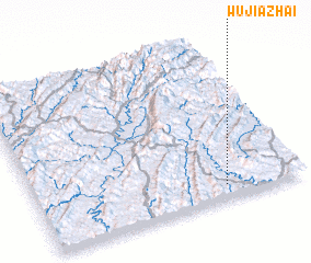 3d view of Wujiazhai