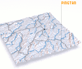 3d view of Pingtan