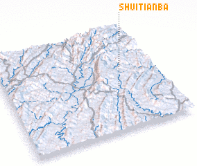 3d view of Shuitianba