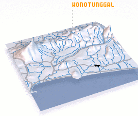 3d view of Wonotunggal