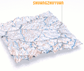 3d view of Shuangzhuyuan