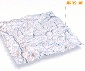 3d view of Jianshan