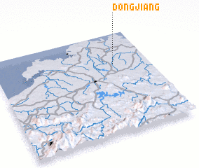 3d view of Dongjiang