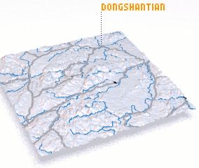 3d view of Dongshantian