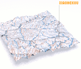 3d view of Xiaohekou