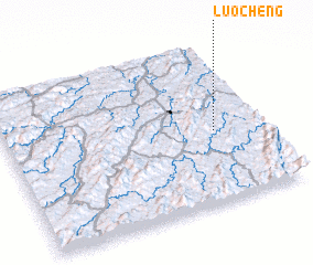3d view of Luocheng
