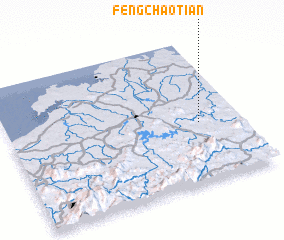 3d view of Fengchaotian