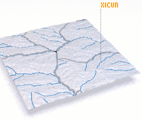 3d view of Xicun