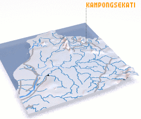 3d view of Kampong Sekati