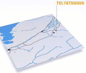 3d view of Telyatnikovo