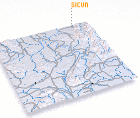 3d view of Sicun