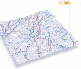 3d view of Lingxi