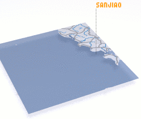 3d view of Sanjiao