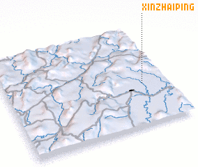 3d view of Xinzhaiping