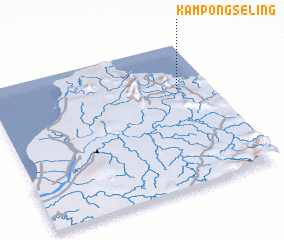 3d view of Kampong Seling