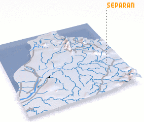 3d view of Separan