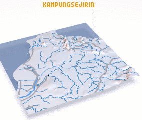 3d view of Kampung Sejirin