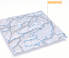 3d view of Gongping
