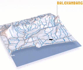 3d view of Balekambang