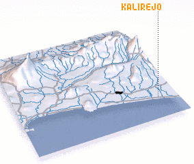 3d view of Kalirejo