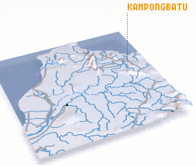 3d view of Kampong Batu