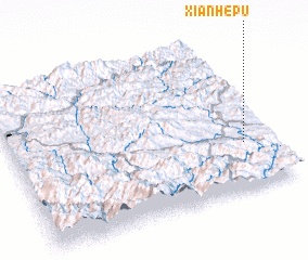 3d view of Xianhepu