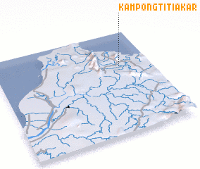 3d view of Kampong Titiakar