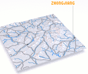 3d view of Zhongjiang