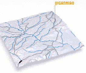 3d view of Qiganmiao