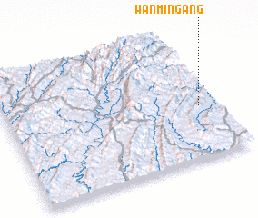 3d view of Wanmingang